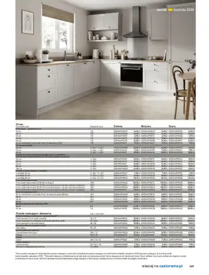 Castorama - gazetka promocyjna Katalog Kuchnie 2025 od poniedziałku 19.05 do wtorku 30.09 - strona 269