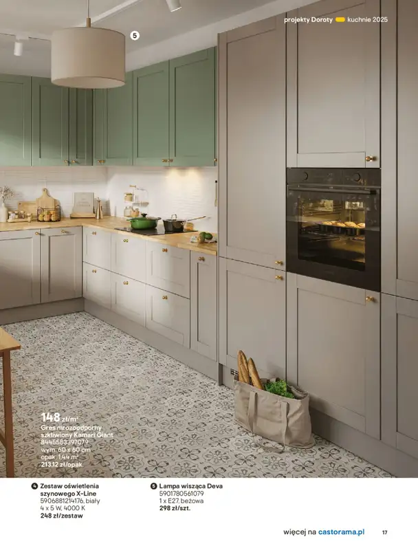 Castorama - gazetka promocyjna Katalog Kuchnie 2025 od poniedziałku 19.05 do wtorku 30.09 - strona 17