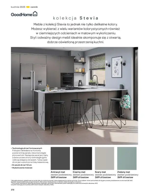 Castorama - gazetka promocyjna Katalog Kuchnie 2025 od poniedziałku 19.05 do wtorku 30.09 - strona 272