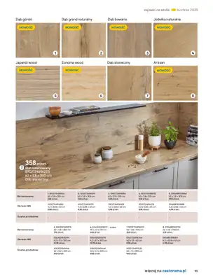 Castorama - gazetka promocyjna Katalog Kuchnie 2025 od poniedziałku 19.05 do wtorku 30.09 - strona 93