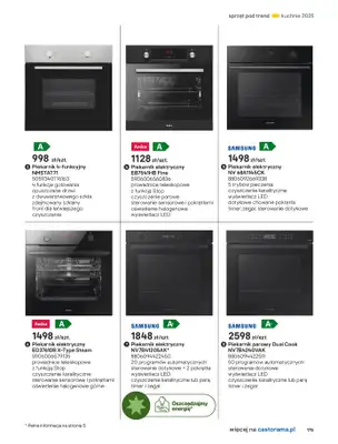 Castorama - gazetka promocyjna Katalog Kuchnie 2025 od poniedziałku 19.05 do wtorku 30.09 - strona 175