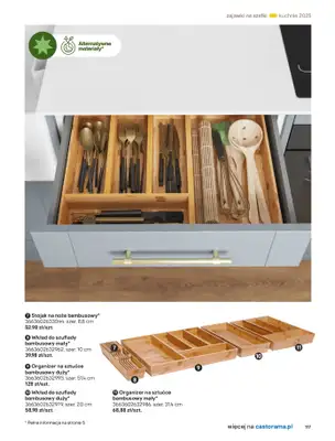 Castorama - gazetka promocyjna Katalog Kuchnie 2025 od poniedziałku 19.05 do wtorku 30.09 - strona 117