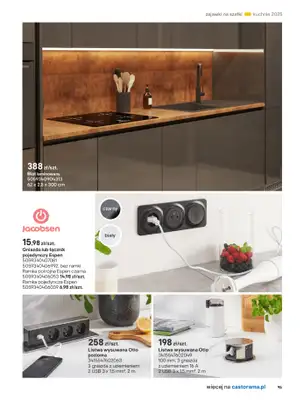 Castorama - gazetka promocyjna Katalog Kuchnie 2025 od poniedziałku 19.05 do wtorku 30.09 - strona 95