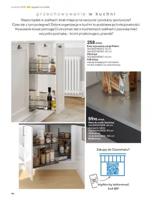 Castorama - gazetka promocyjna Katalog Kuchnie 2025 od poniedziałku 19.05 do wtorku 30.09 - strona 110