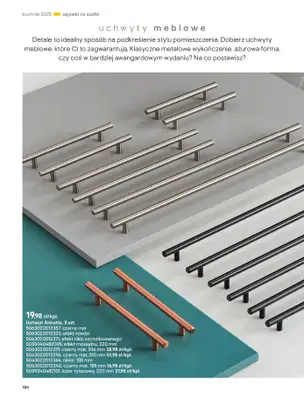 Castorama - gazetka promocyjna Katalog Kuchnie 2025 od poniedziałku 19.05 do wtorku 30.09 - strona 104