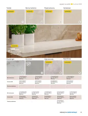 Castorama - gazetka promocyjna Katalog Kuchnie 2025 od poniedziałku 19.05 do wtorku 30.09 - strona 91