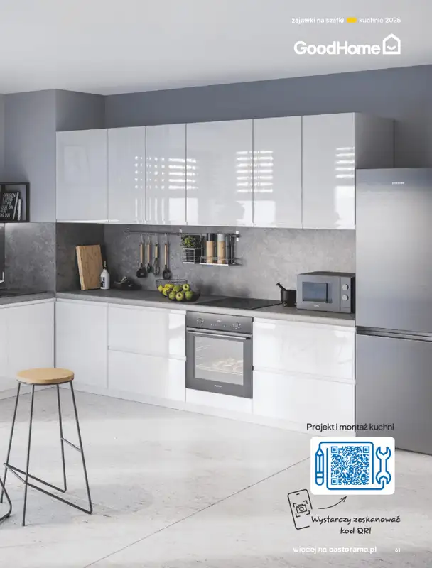 Castorama - gazetka promocyjna Katalog Kuchnie 2025 od poniedziałku 19.05 do wtorku 30.09 - strona 61