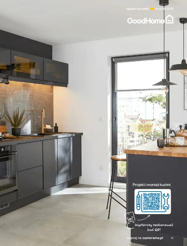 Castorama - gazetka promocyjna Katalog Kuchnie 2025 od poniedziałku 19.05 do wtorku 30.09 - strona 71