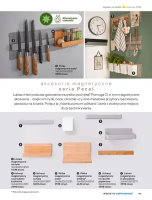 Castorama - gazetka promocyjna Katalog Kuchnie 2025 od poniedziałku 19.05 do wtorku 30.09 - strona 115