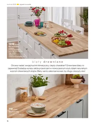 Castorama - gazetka promocyjna Katalog Kuchnie 2025 od poniedziałku 19.05 do wtorku 30.09 - strona 96