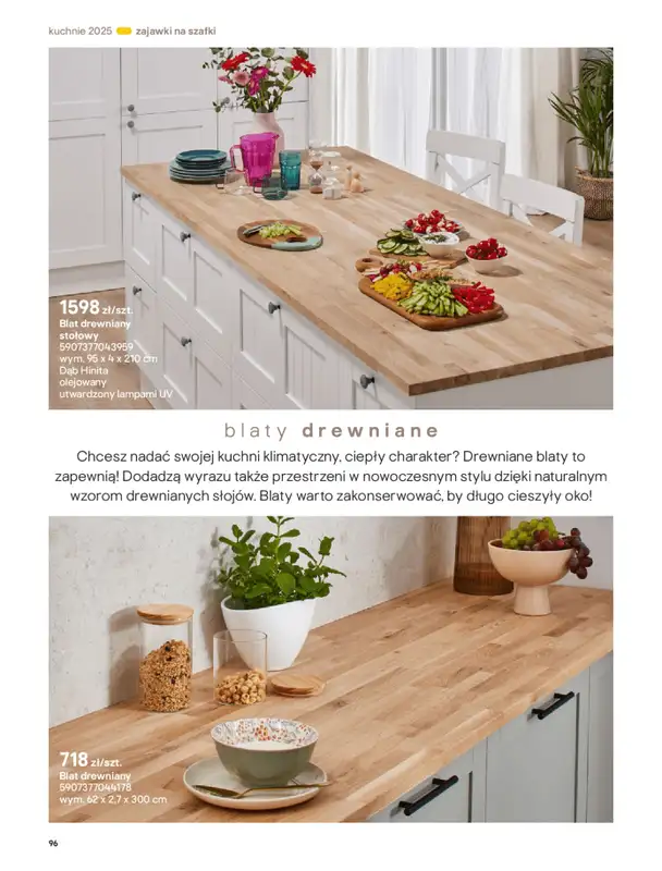 Castorama - gazetka promocyjna Katalog Kuchnie 2025 od poniedziałku 19.05 do wtorku 30.09 - strona 96