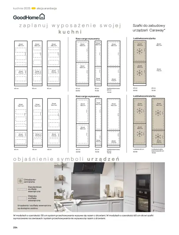 Castorama - gazetka promocyjna Katalog Kuchnie 2025 od poniedziałku 19.05 do wtorku 30.09 - strona 254