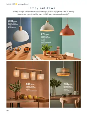 Castorama - gazetka promocyjna Katalog Kuchnie 2025 od poniedziałku 19.05 do wtorku 30.09 - strona 206