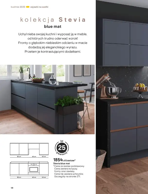 Castorama - gazetka promocyjna Katalog Kuchnie 2025 od poniedziałku 19.05 do wtorku 30.09 - strona 48