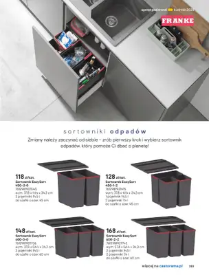 Castorama - gazetka promocyjna Katalog Kuchnie 2025 od poniedziałku 19.05 do wtorku 30.09 - strona 203