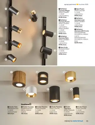 Castorama - gazetka promocyjna Katalog Kuchnie 2025 od poniedziałku 19.05 do wtorku 30.09 - strona 215