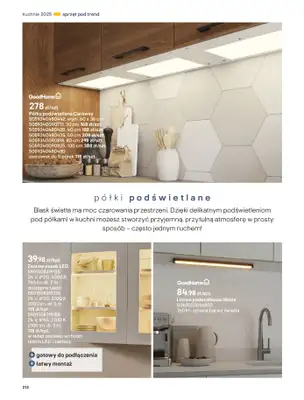 Castorama - gazetka promocyjna Katalog Kuchnie 2025 od poniedziałku 19.05 do wtorku 30.09 - strona 212