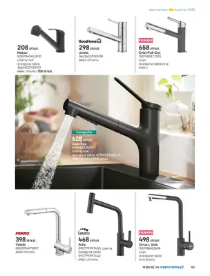 Castorama - gazetka promocyjna Katalog Kuchnie 2025 od poniedziałku 19.05 do wtorku 30.09 - strona 157