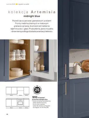 Castorama - gazetka promocyjna Katalog Kuchnie 2025 od poniedziałku 19.05 do wtorku 30.09 - strona 80