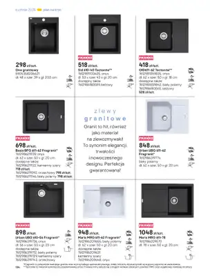 Castorama - gazetka promocyjna Katalog Kuchnie 2025 od poniedziałku 19.05 do wtorku 30.09 - strona 134