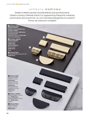 Castorama - gazetka promocyjna Katalog Kuchnie 2025 od poniedziałku 19.05 do wtorku 30.09 - strona 108