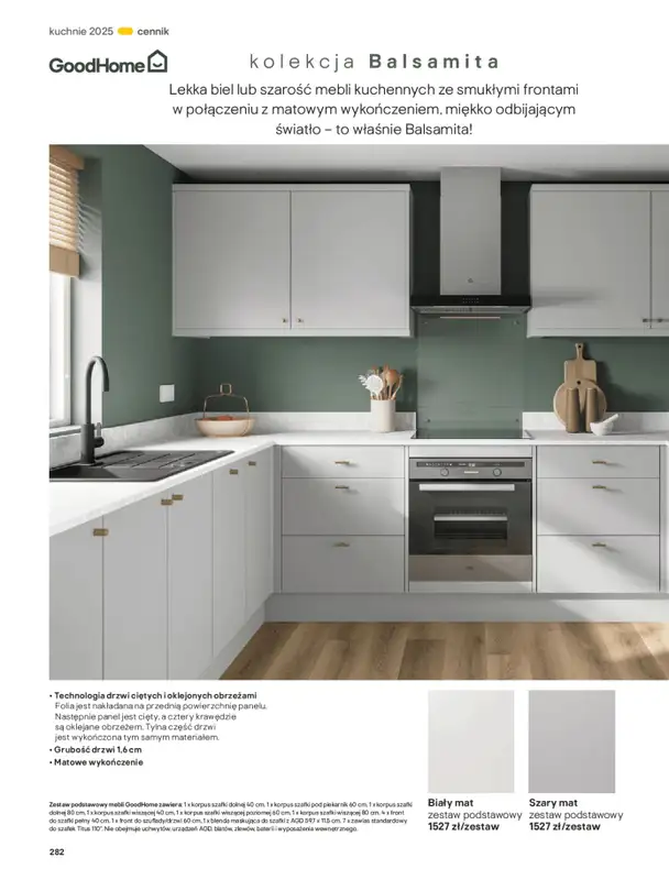 Castorama - gazetka promocyjna Katalog Kuchnie 2025 od poniedziałku 19.05 do wtorku 30.09 - strona 282