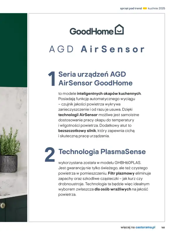 Castorama - gazetka promocyjna Katalog Kuchnie 2025 od poniedziałku 19.05 do wtorku 30.09 - strona 165