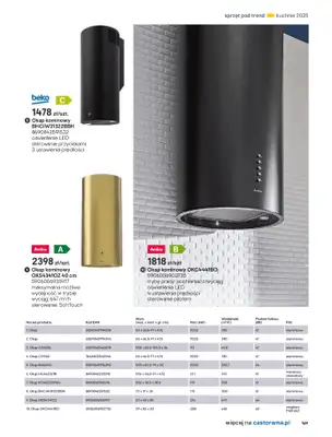 Castorama - gazetka promocyjna Katalog Kuchnie 2025 od poniedziałku 19.05 do wtorku 30.09 - strona 169