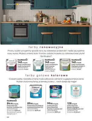 Castorama - gazetka promocyjna Katalog Kuchnie 2025 od poniedziałku 19.05 do wtorku 30.09 - strona 240