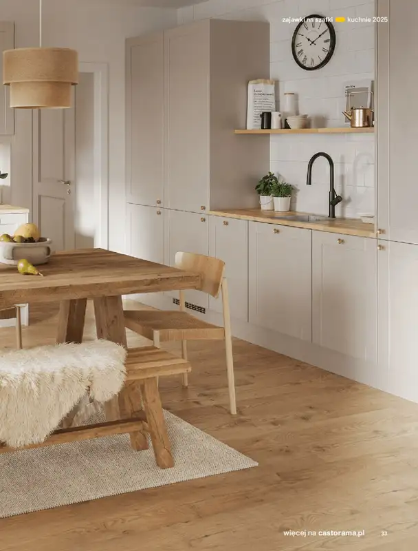 Castorama - gazetka promocyjna Katalog Kuchnie 2025 od poniedziałku 19.05 do wtorku 30.09 - strona 33