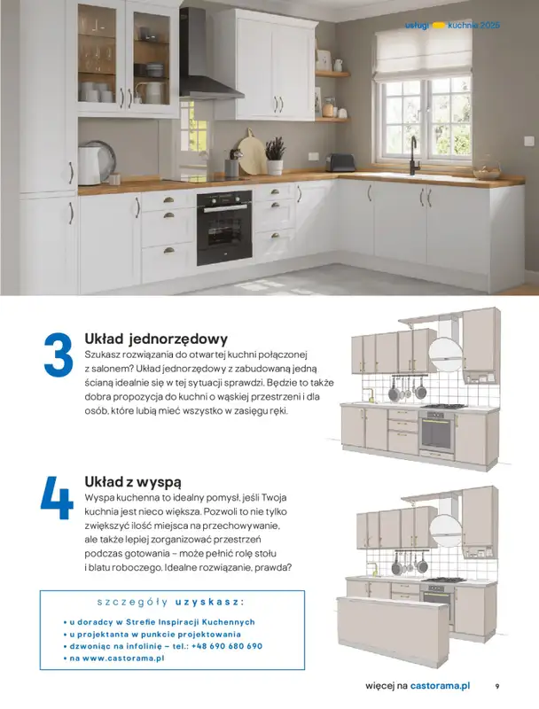 Castorama - gazetka promocyjna Katalog Kuchnie 2025 od poniedziałku 19.05 do wtorku 30.09 - strona 9