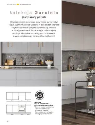 Castorama - gazetka promocyjna Katalog Kuchnie 2025 od poniedziałku 19.05 do wtorku 30.09 - strona 62