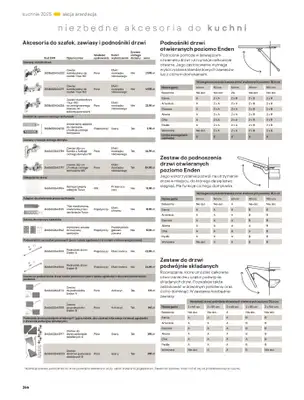 Castorama - gazetka promocyjna Katalog Kuchnie 2025 od poniedziałku 19.05 do wtorku 30.09 - strona 266