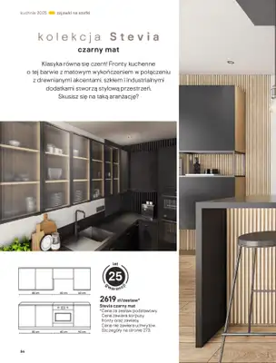 Castorama - gazetka promocyjna Katalog Kuchnie 2025 od poniedziałku 19.05 do wtorku 30.09 - strona 56