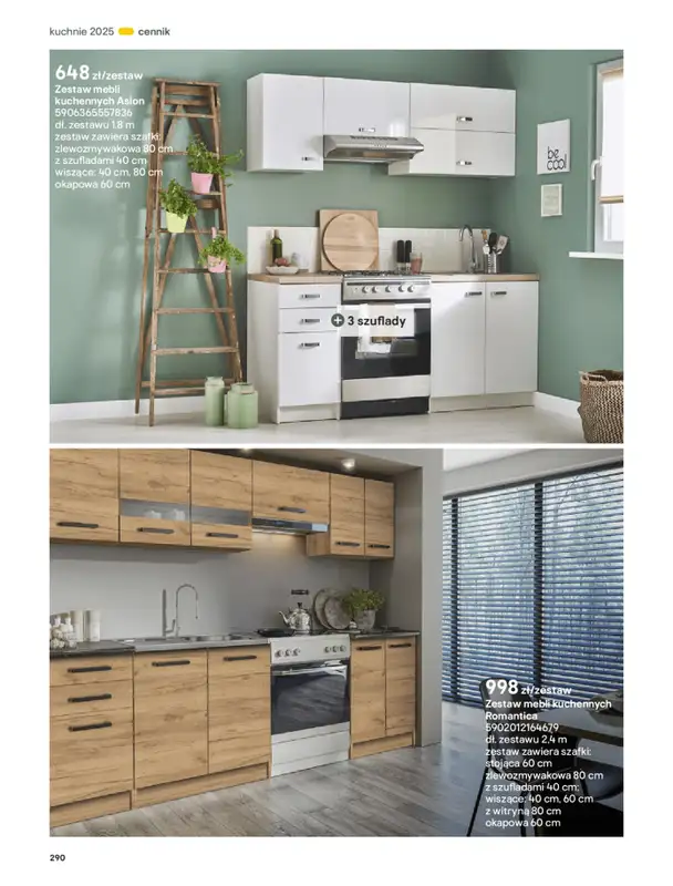 Castorama - gazetka promocyjna Katalog Kuchnie 2025 od poniedziałku 19.05 do wtorku 30.09 - strona 290