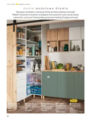 Castorama - gazetka promocyjna Katalog Kuchnie 2025 od poniedziałku 19.05 do wtorku 30.09 - strona 122