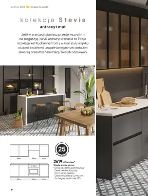 Castorama - gazetka promocyjna Katalog Kuchnie 2025 od poniedziałku 19.05 do wtorku 30.09 - strona 54