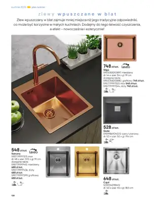 Castorama - gazetka promocyjna Katalog Kuchnie 2025 od poniedziałku 19.05 do wtorku 30.09 - strona 128