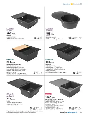 Castorama - gazetka promocyjna Katalog Kuchnie 2025 od poniedziałku 19.05 do wtorku 30.09 - strona 137