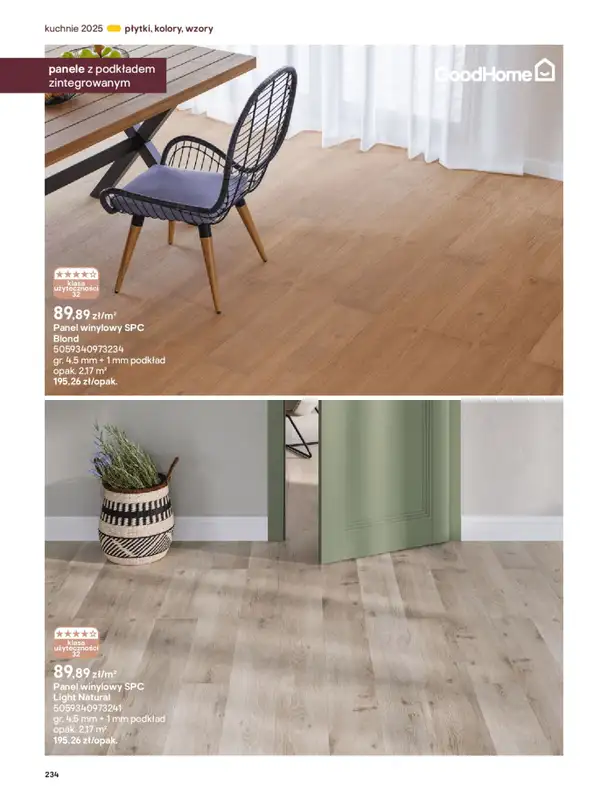 Castorama - gazetka promocyjna Katalog Kuchnie 2025 od poniedziałku 19.05 do wtorku 30.09 - strona 234