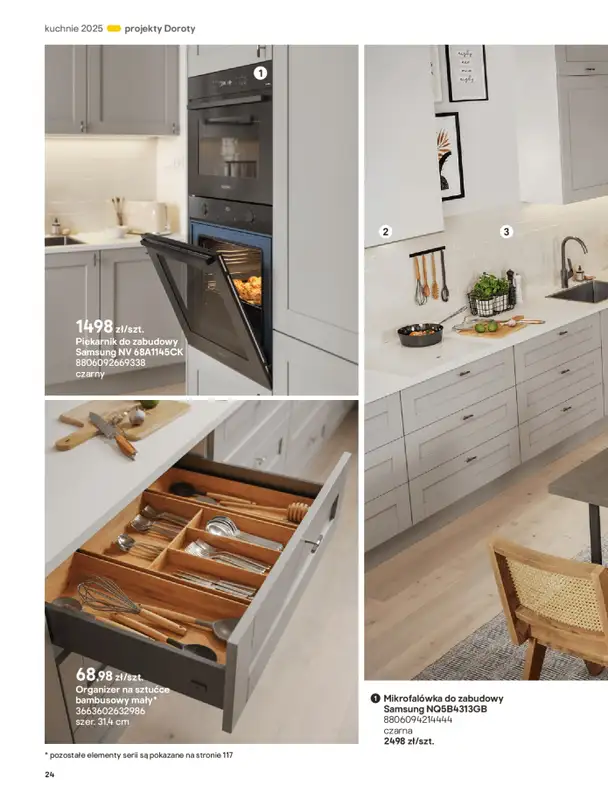 Castorama - gazetka promocyjna Katalog Kuchnie 2025 od poniedziałku 19.05 do wtorku 30.09 - strona 24