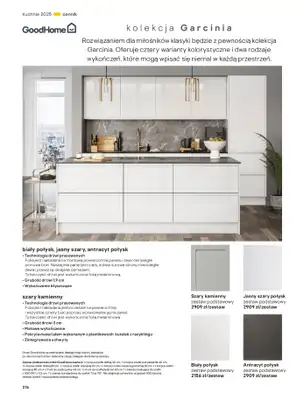 Castorama - gazetka promocyjna Katalog Kuchnie 2025 od poniedziałku 19.05 do wtorku 30.09 - strona 276