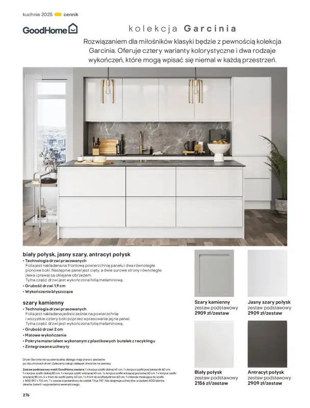 Castorama - gazetka promocyjna Katalog Kuchnie 2025 od poniedziałku 19.05 do wtorku 30.09 - strona 276