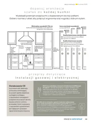 Castorama - gazetka promocyjna Katalog Kuchnie 2025 od poniedziałku 19.05 do wtorku 30.09 - strona 265