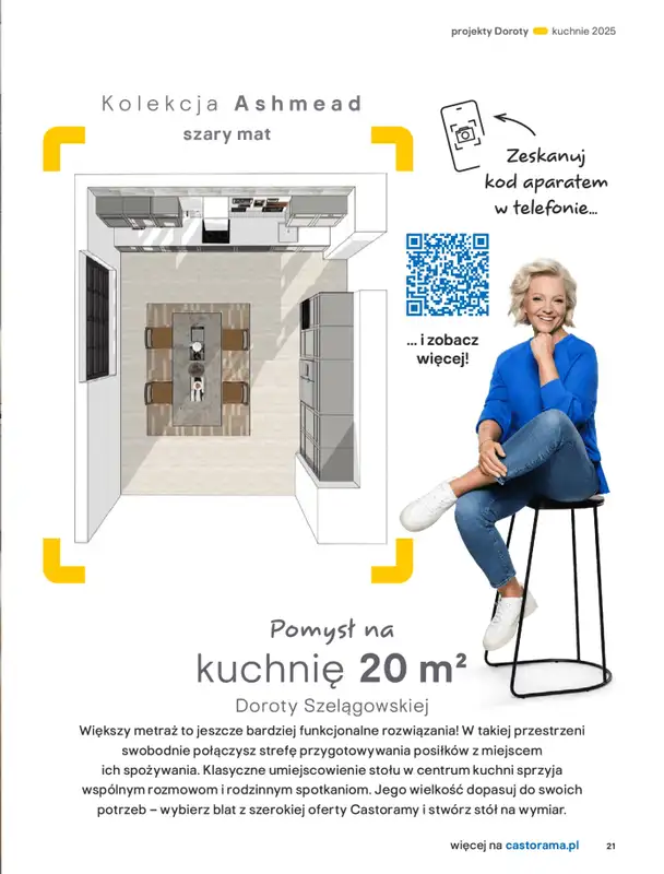 Castorama - gazetka promocyjna Katalog Kuchnie 2025 od poniedziałku 19.05 do wtorku 30.09 - strona 21