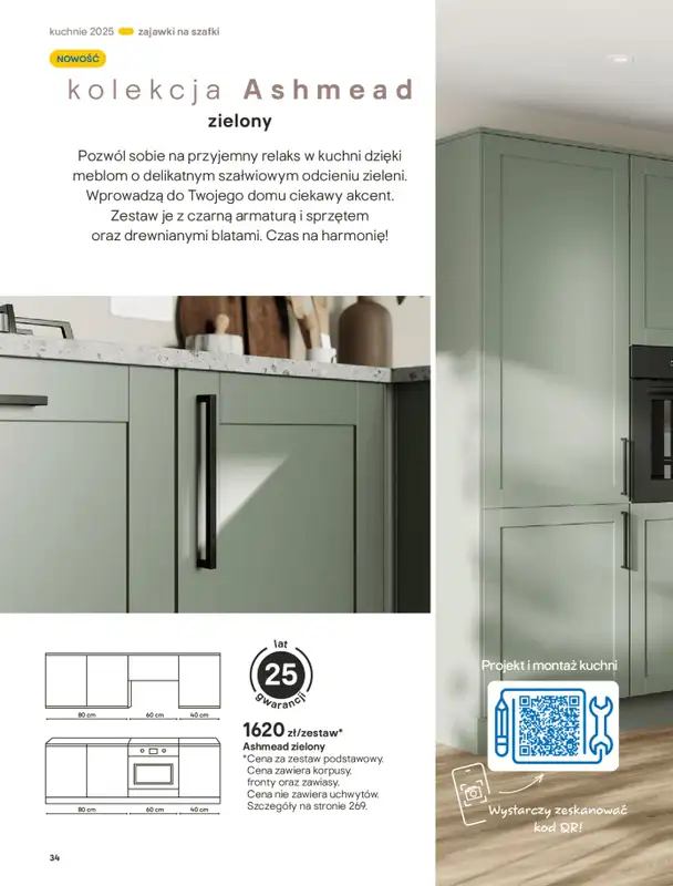 Castorama - gazetka promocyjna Katalog Kuchnie 2025 od poniedziałku 19.05 do wtorku 30.09 - strona 34