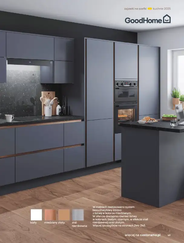 Castorama - gazetka promocyjna Katalog Kuchnie 2025 od poniedziałku 19.05 do wtorku 30.09 - strona 49