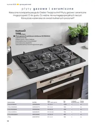 Castorama - gazetka promocyjna Katalog Kuchnie 2025 od poniedziałku 19.05 do wtorku 30.09 - strona 182