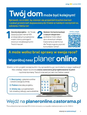Castorama - gazetka promocyjna Katalog Kuchnie 2025 od poniedziałku 19.05 do wtorku 30.09 - strona 7