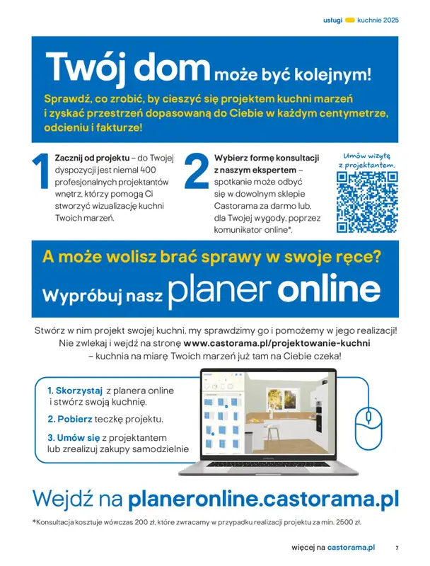 Castorama - gazetka promocyjna Katalog Kuchnie 2025 od poniedziałku 19.05 do wtorku 30.09 - strona 7